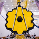 The fully unfurled James Webb Space Telescope.